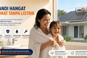 Si Kecil Mandi Air Hangat