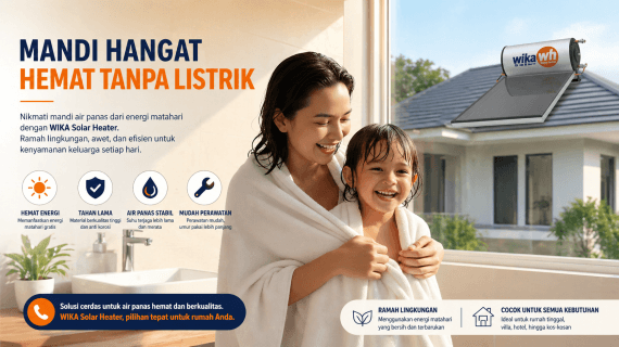 Si Kecil Mandi Air Hangat