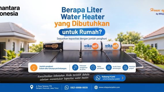 Wika SWH untuk Rumah di Jawa Timur