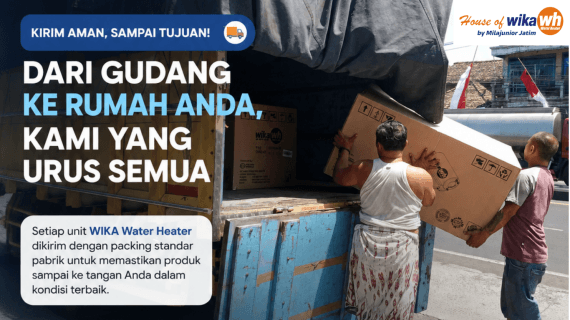 Beli WIKA Water Heater Tanpa Khawatir